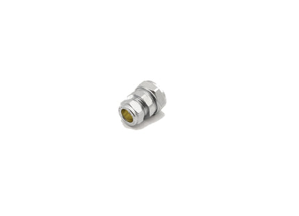 Prima Plus Chrome Compression Reducing Coupling 22 x 15mm