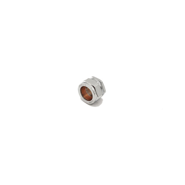 Prima Plus Chrome Compression Stop End 22mm