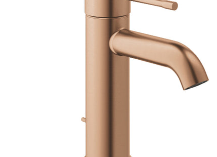 Grohe Mono Basin Mixer Pop Up Waste Brushed Warm - 24171DL1 - Perfect for Stylish Bathrooms