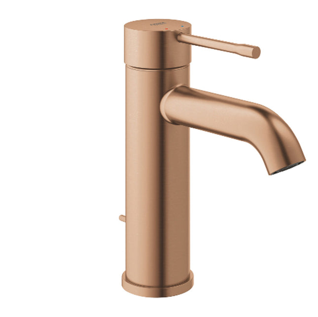 Grohe Mono Basin Mixer Pop Up Waste Brushed Warm - 24171DL1 - Perfect for Stylish Bathrooms