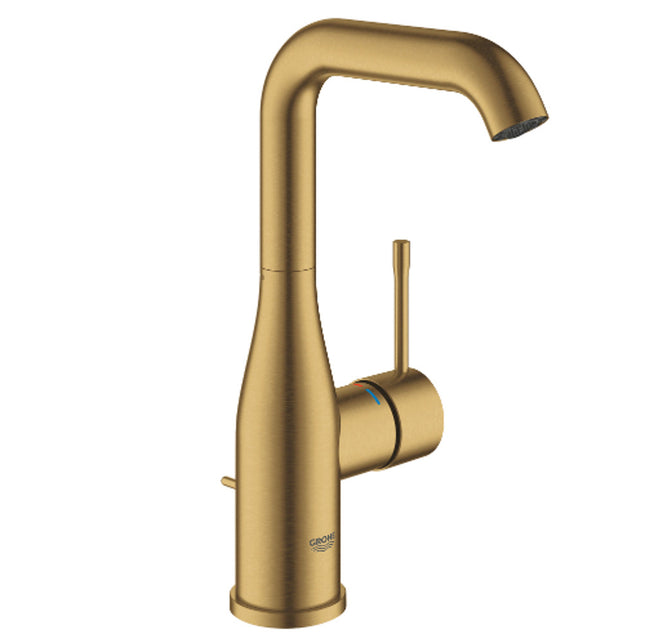 Grohe Mono Large Swivel Basin Mixer Tap - 24174GN1 - Brushed Cool Finish