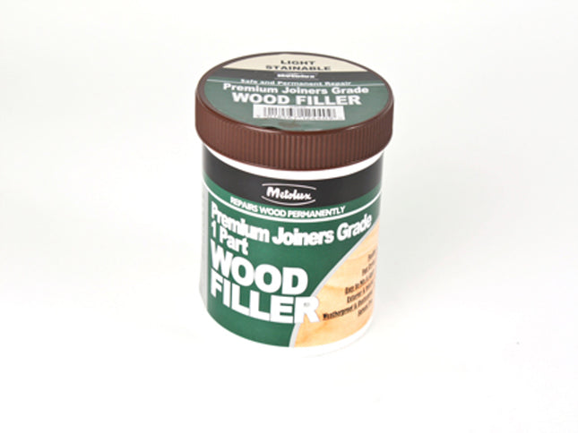 Metolux Premium Joiners Grade 1 Part Wood Filler Light - 250ml (Box of 6)