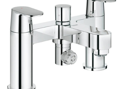 Cosmo Deck 2H Bath Shower Mixer Chrome - 25129000 - Perfect for Your Bathroom