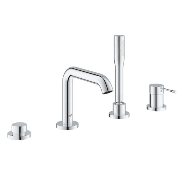 Grohe Essence 4H Bath Filler Chrome - 25251001 - Elegant Bath Tap
