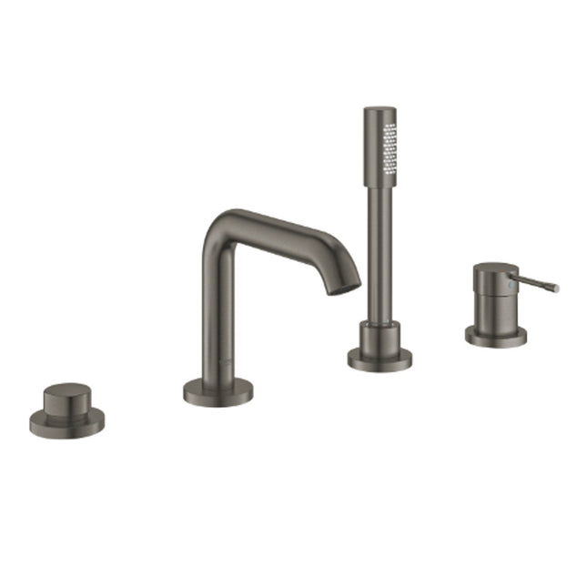 Grohe Essence 4H Bath Filler Brushed Hard Graphite - 25251AL1
