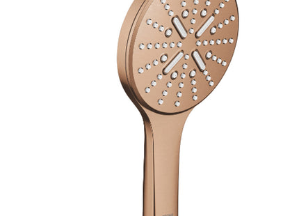 Grohe Rainshower Smartactive 130mm Handshower - Brushed Warm Sunset - 26574DL0