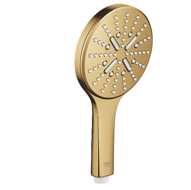 Grohe Rainshower SmartActive 130mm Handshower - Brushed Cool Sunrise - 26574GN0