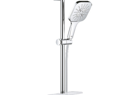 Grohe Rainshower Smartactive Cube Rail Set W/ 130mm Head - Chrome Finish