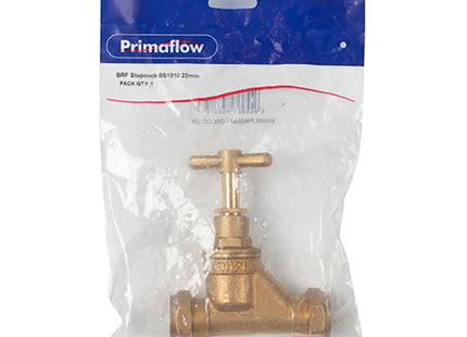 Primaflow Primapack Stopcock 22mm - 9SC22