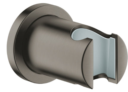 Grohe Rainshower Wall Holder Round Brushed Hard Graphite - 27074AL0 - Essential Shower Accessory