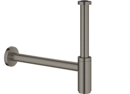 Grohe Bottle Trap Brushed Hard Graphite - 28912AL0 - Basin Waste Solution