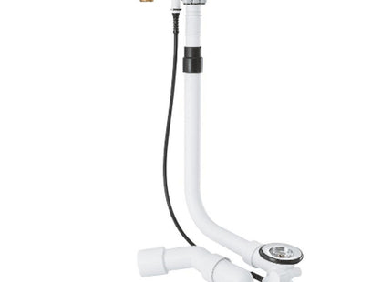 Grohe Inlet-/Waste/Overflow Valve Rough Chrome - 28991000 - Bath Waste Solution