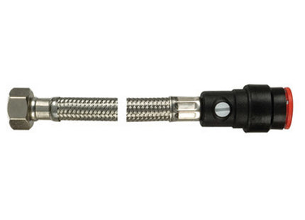 Primaflow Griptite PF 15X1/2"X300 Std + Iso Valve - gt10-2 - Perfect for Flexible Tap Connections