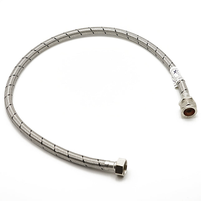 Primaflow Flexible Tap Connector 22mm x 3/4" x 1000mm - FLTC T/Con - Standard Bore WRAS Approved