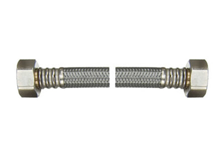 Primaflow Flexible Tap Connector 22mm x 3/4" x 1000mm - FLTC T/Con - Standard Bore WRAS Approved