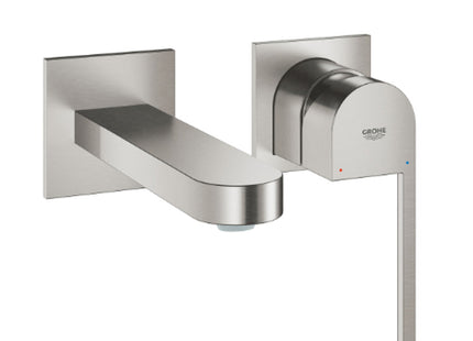 Grohe Groheplus 2H Wall Mounted Basin Mixer - Supersteel - 29303DC3