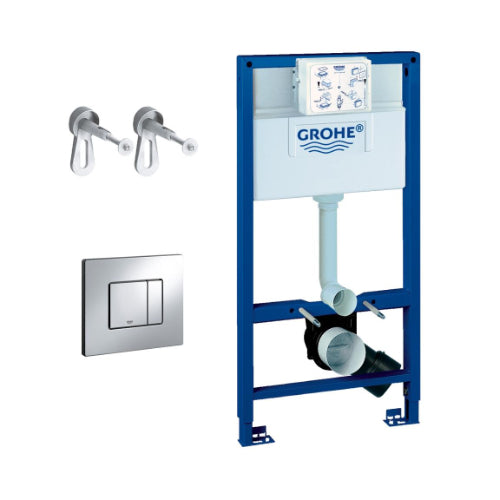 Grohe Skate Cosmo 3-In-1 Rapid SL Frame 1m Chrome - 118152 - Ideal for Cisterns