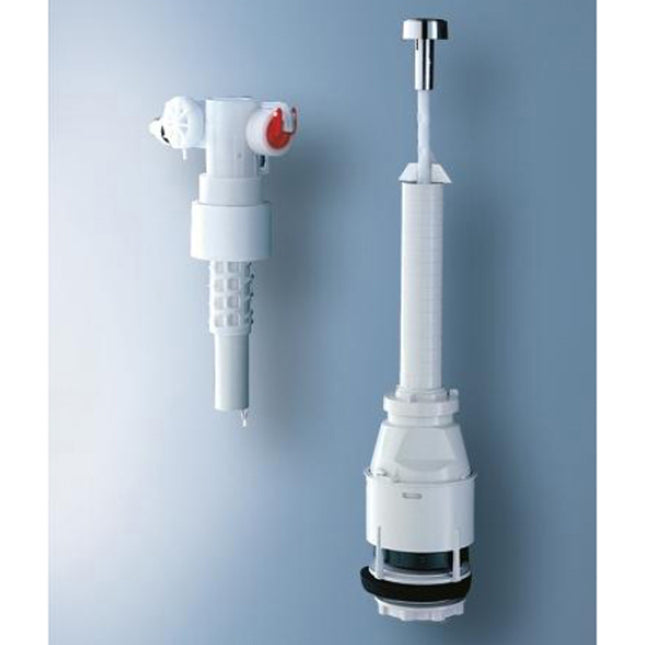 Grohe Servo Set Matt Chrome / Chrome - 43907PI0 - Stylish Sanitaryware Accessory