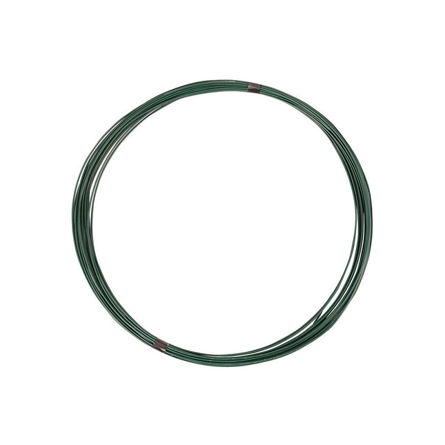 Unifix PVC Green Line Wire 3.15/2.24mm - 50m for Chain Link Fencing