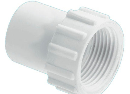 McAlpine R6 ¾" Straight Female Overflow Coupling with fixed nut