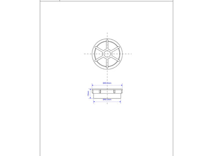McAlpine STWGR-CP 1.5" Shower Grid (Pack of 2)