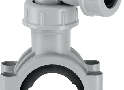 McAlpine CLAMP1GR Grey Pipe Clamp