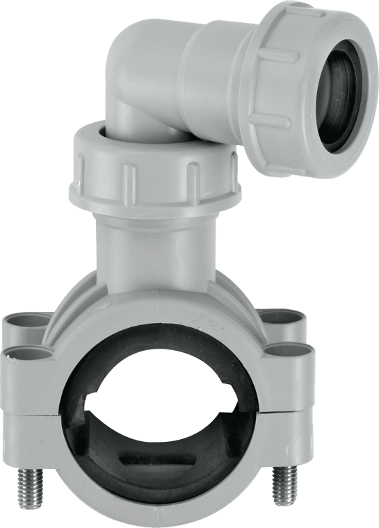 McAlpine CLAMP1GR Grey Pipe Clamp