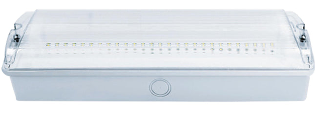 Hi-Spec Hi-Spec Emerald Led Emergency Bulkhead With Self-Test (Hsem/Led-St)