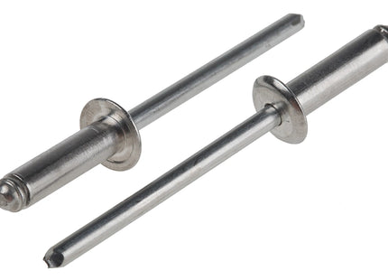 Forgefix Aluminium Rivets 4.8 X 10Mm Bag 100
