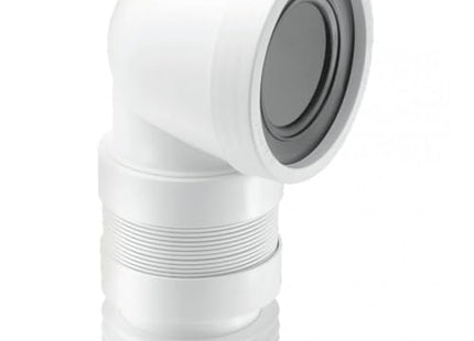 McAlpine WC-CON8F18 90° Flexible WC Connector