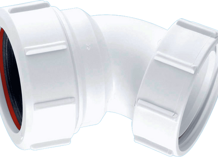 McAlpine Universal Bend 135deg x BSP Loose Coupling Nut 1.5''   ST90-OUT