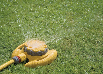 Hozelock HOZ2431 45m Hose Reel with 25m Hose & Hozelock 2515 Multi Sprinkler 79m