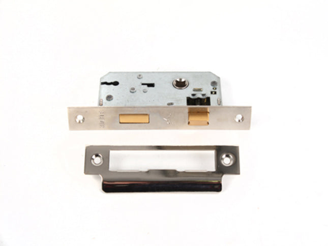 Unifix 3 Lever Mortice Sash Lock 65mm Np/Eb. (Box of 2)