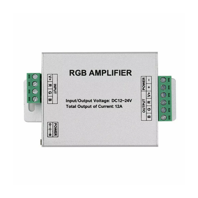 Deltech AMP12 RGB Signal Amplifier for LED Strip light