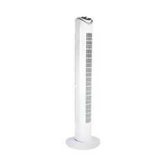 STATUS S32TOWERFAN1PKB 32" Tower Fan 3 Speed Oscillating White