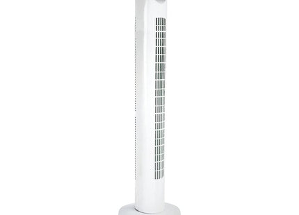 STATUS S32TOWERFAN1PKB 32" Tower Fan 3 Speed Oscillating White