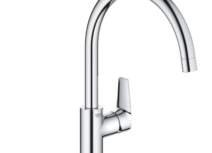 Grohe Bauedge Kitchen Sink Mixer Chrome - 31233001 - Ideal for Modern Kitchens