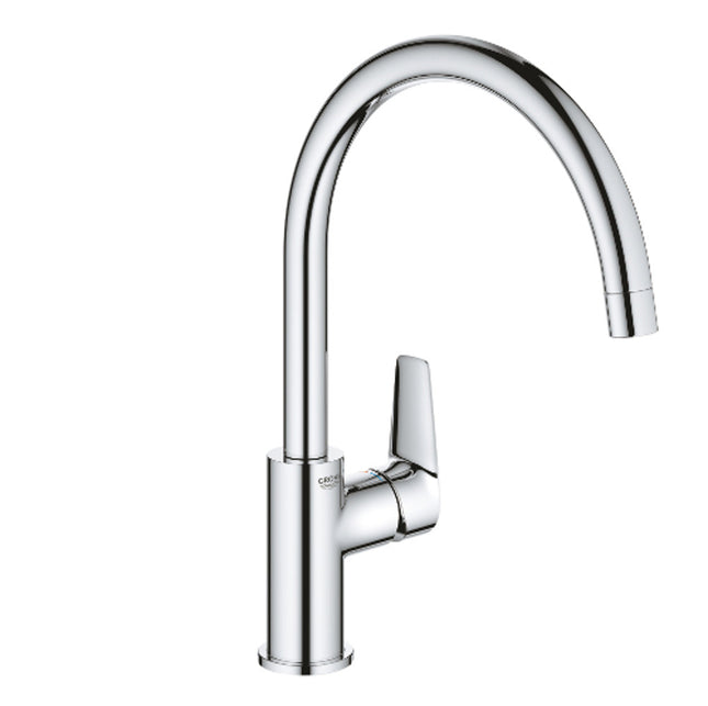 Grohe Bauedge Kitchen Sink Mixer Chrome - 31233001 - Ideal for Modern Kitchens
