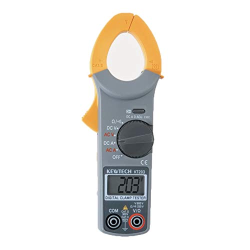 Kewtech KT203 Digital AC/DC Clamp Meter, 33 mm, 400/600V