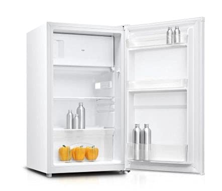 HADEN HR82W Refrigerator Larder Fridge Freestanding Under Counter with Ice Box, 48cm, 82 Litre, White