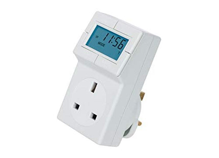 TimeGuard Timer TRT05 Electronic Plug-in Thermostat with 24 Hour Time Control