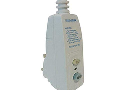 GREENBROOK CDP-C RCD PLUG FOR ADDED PROTECTION AGAINST ELECTROCUTION