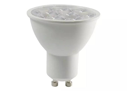 V-TAC 6W GU10 Ripple Plastic Spotlight With Samsung Chip White 6400K 10'D