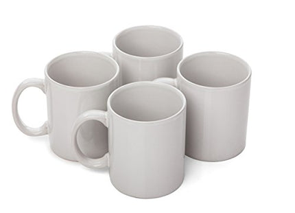 Sabichi 4pc Day To Day White Stoneware Mug Set