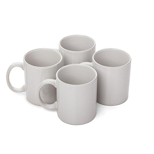 Sabichi 4pc Day To Day White Stoneware Mug Set