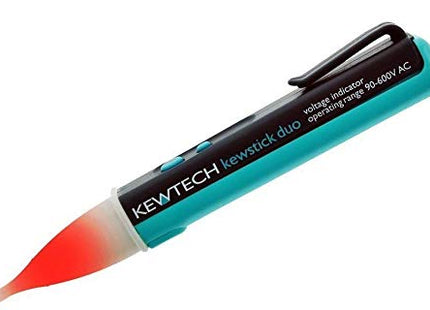 Kewtech KEWSTICKDUO Voltage Tester Pen Volt Stick with Dual Sensitivity CAT IV Rated, Pack of 1