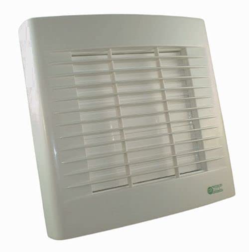 Airvent 426568 Extractor Fan with Timer & Auto Shutters Large 6" 150mm for Kitchen Wall