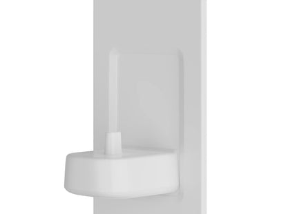 in-Wall Electronic Toothbrush Charger by ProofVision Compatible with Oral B/Braun Electric Toothbrushes, New White with a Choice of Fascia