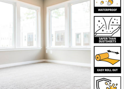 Everbuild Roll & Stroll Premium Carpet Protector 25m x 600mm - ROLL20