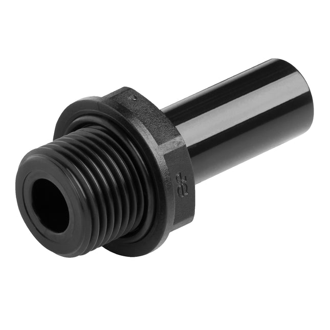 John Guest Speedfit 12mm X 1/2" Stem Adaptor BSP - PM051214E (Pack of 10)